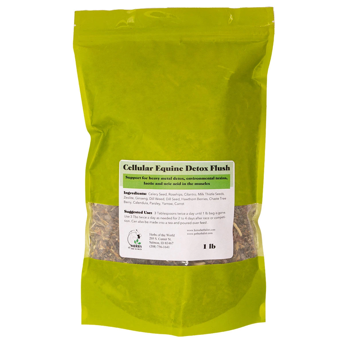 Herbs Of The World Cellular Equine Detox Flush 1 Lb 1 Herbs Of The World Cellular Equine Detox Flush 1 Lb