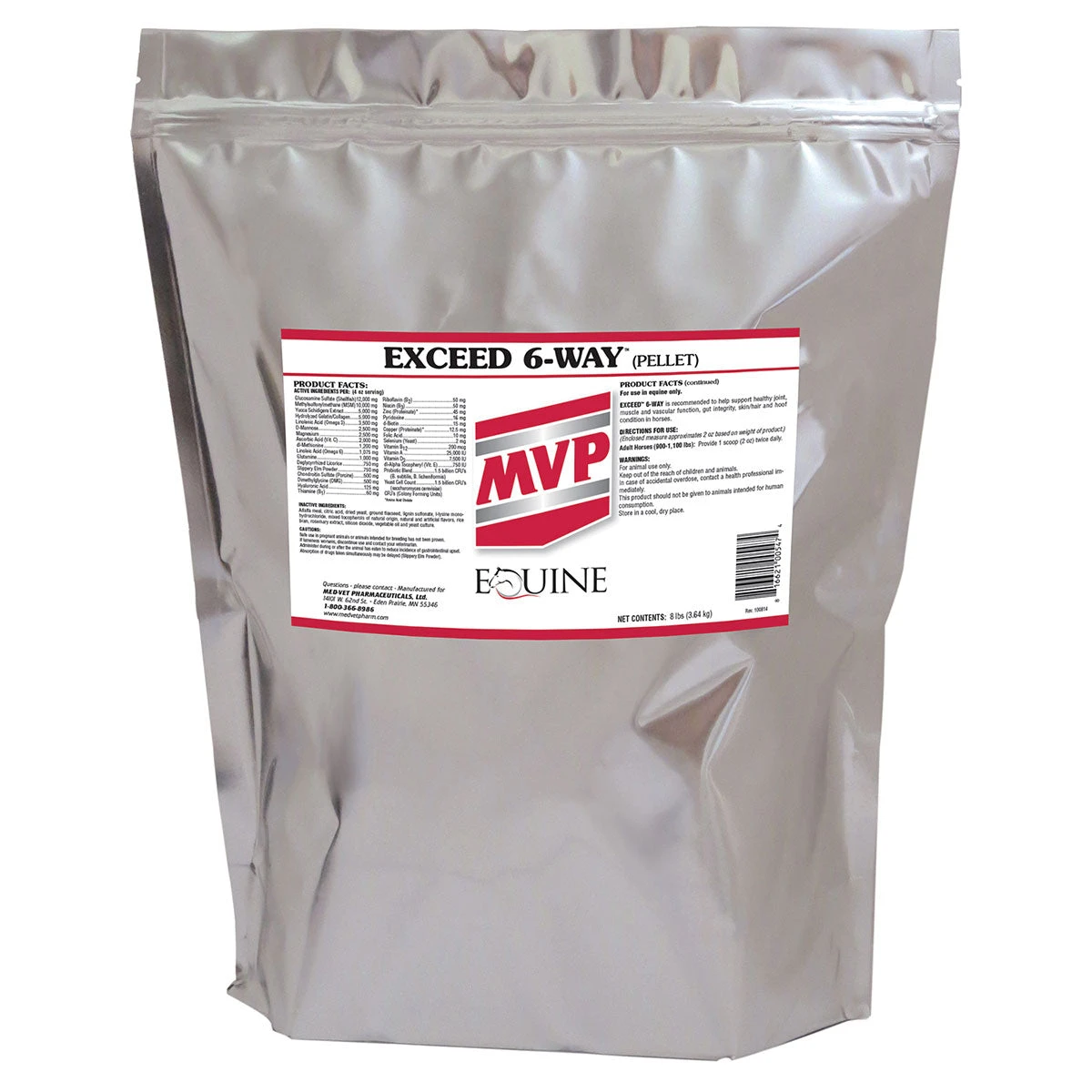 Med-Vet Exceed 6-Way Pellets 8 Lb 1 Med-Vet Exceed 6-Way Pellets 8 Lb