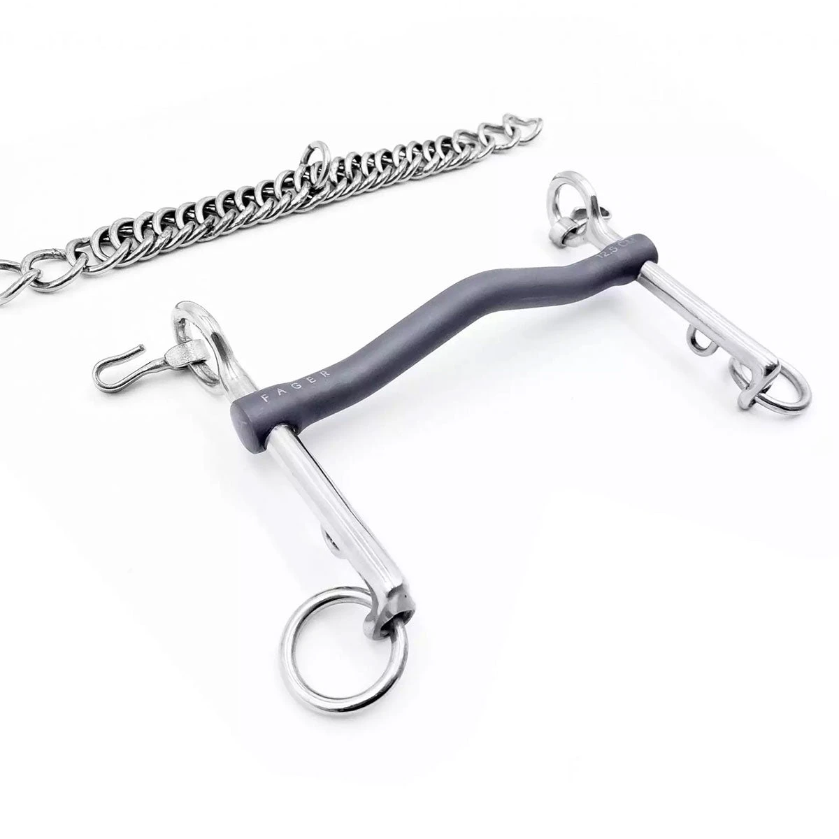 Fager Elisabeth Titanium Weymouth Bit - 50mm Shank - Test Ride Bit 1 Fager Elisabeth Titanium Weymouth Bit - 50mm Shank - Test Ride Bit