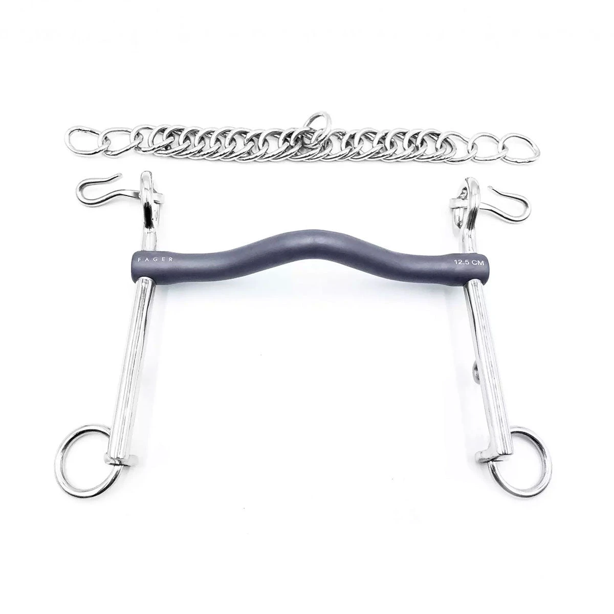 Fager Sofia Titanium Weymouth Bit - 7cm - Test Ride Bit 4 Fager Sofia Titanium Weymouth Bit - 7cm - Test Ride Bit - Image 4