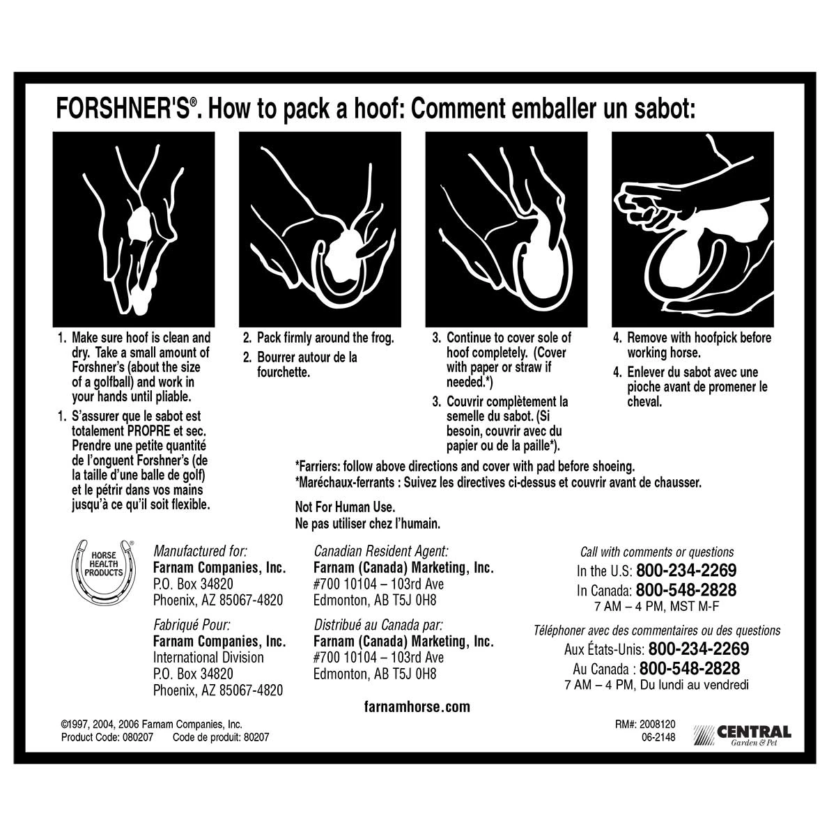 Farman Forshners Hoof Pack 14 Lb 2 Farman Forshners Hoof Pack 14 Lb - Image 2