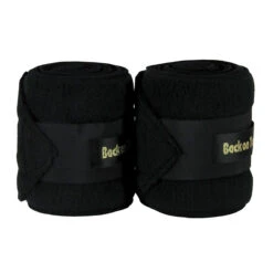 Back On Track Therapeutic Ceramic Black Polo Wraps Pair