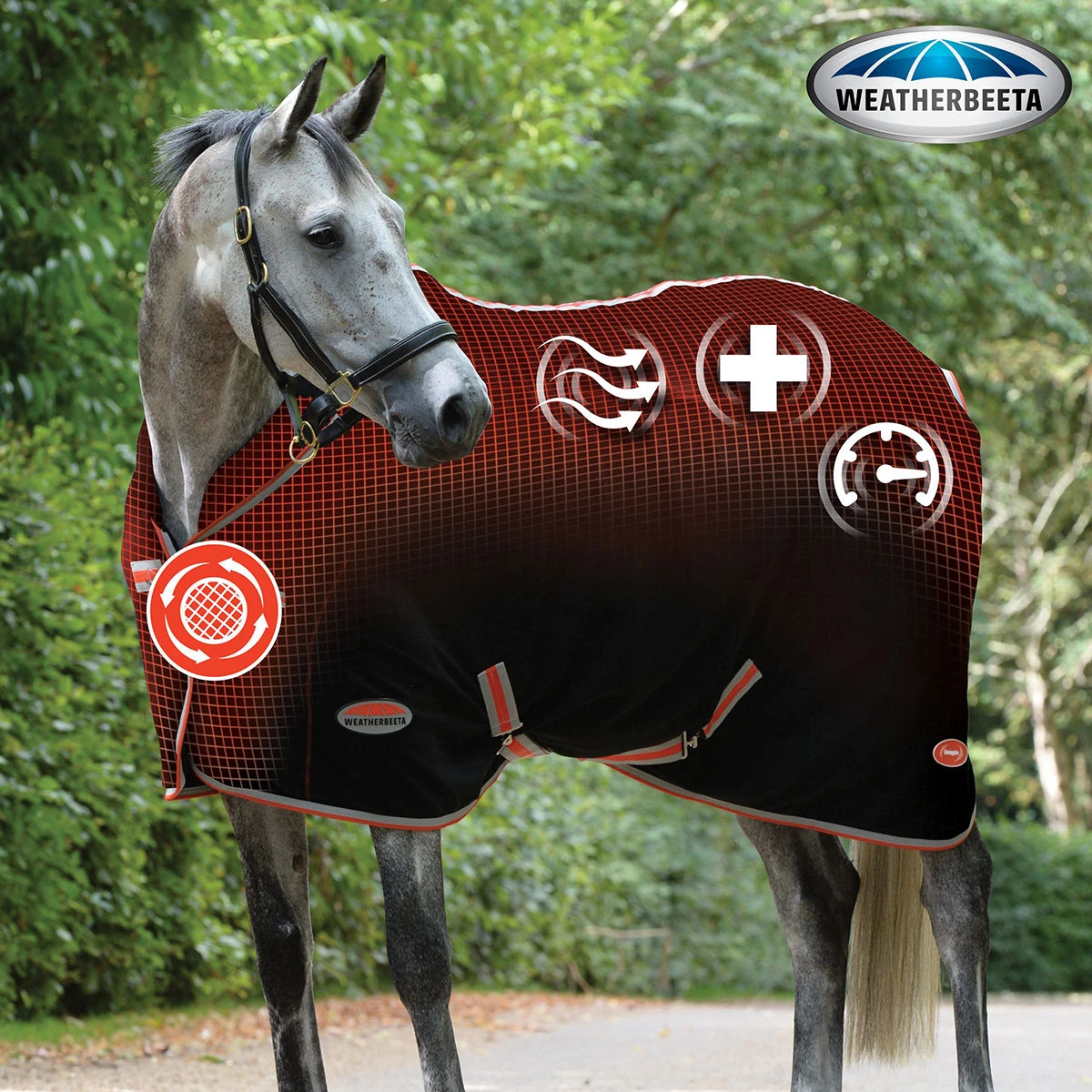 Weatherbeeta Therapy Tec Fleece Sheet Standard Neck 2 Weatherbeeta Therapy Tec Fleece Sheet Standard Neck - Image 2