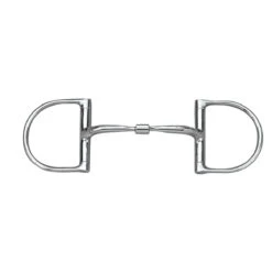 Myler English Dee Comfort Snaffle 5in No Hooks Mb01 - Test Ride Bit