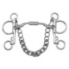 Myler Pelham Ss Low Port Comfort Snaffle Mb04 - Test Ride Bit