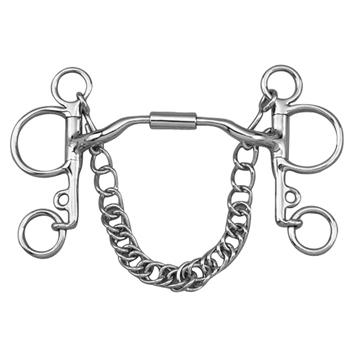 Myler Pelham Ss Low Port Comfort Snaffle Mb04 - Test Ride Bit 1 Myler Pelham Ss Low Port Comfort Snaffle Mb04 - Test Ride Bit
