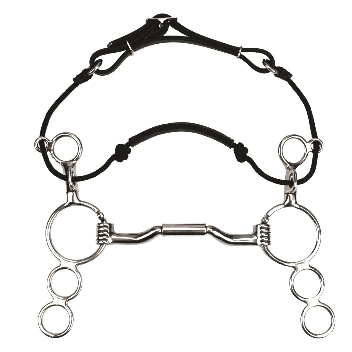 Myler 3 Ring Combination Bit Si Forward Tilt Ported Barrel - Test Ride Bit 1 Myler 3 Ring Combination Bit Si Forward Tilt Ported Barrel - Test Ride Bit