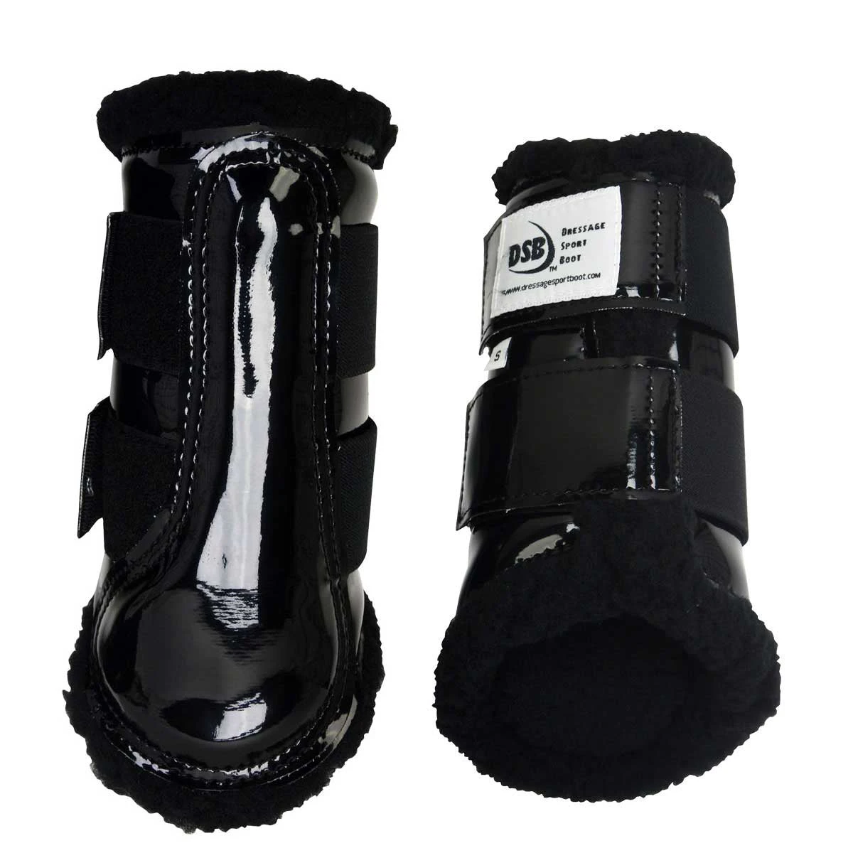 DSB Patent Dressage Sport Boot 3 DSB Patent Dressage Sport Boot - Image 3